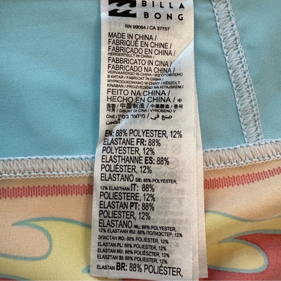 Billabong Momentum Pro Performance 19" Boardshorts Swim Trunks NWOT Mens Size 32 - Picture 9 of 11